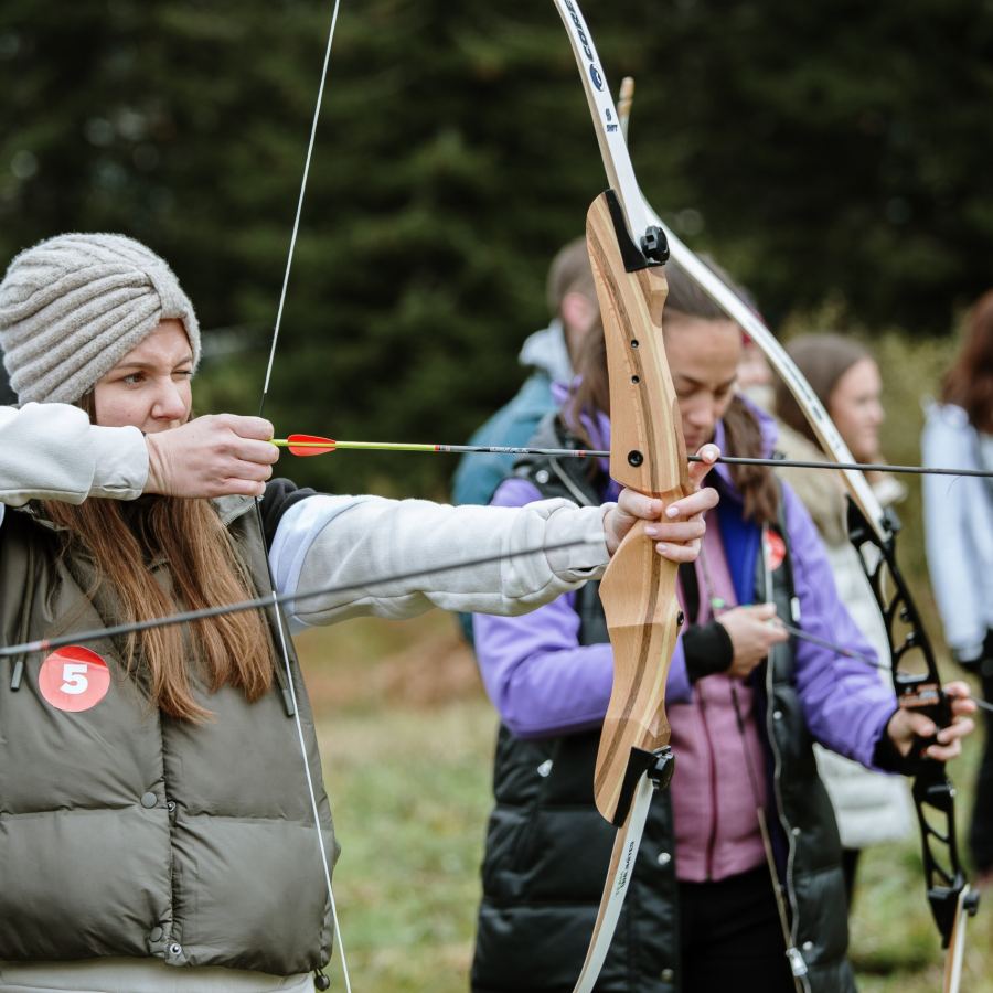 Teambuilding program streličarstva