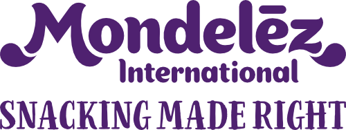 Mondelez snacking made right logo