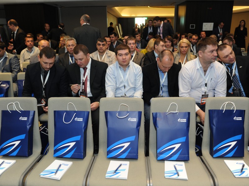 Gazprom branding pred događaj