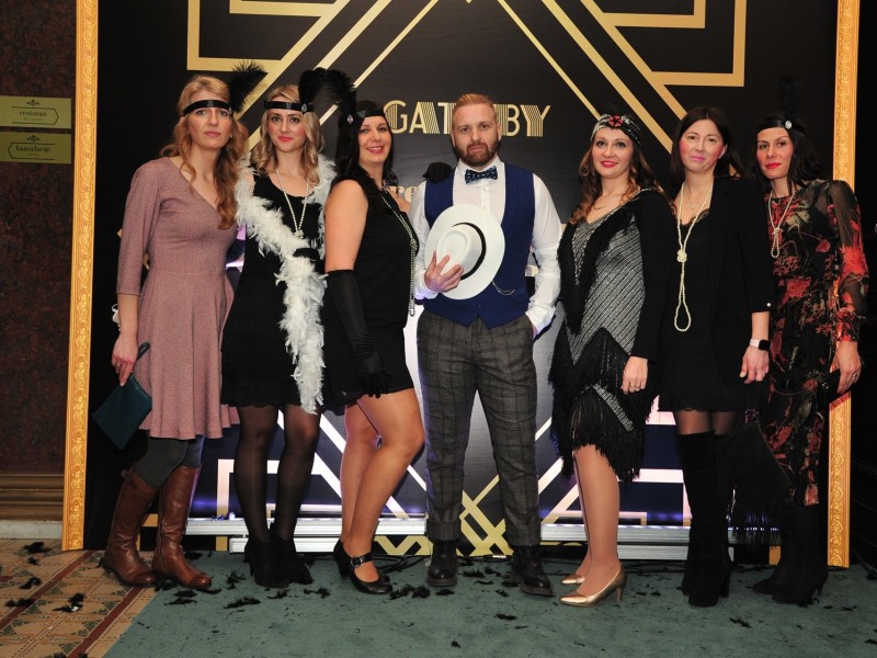 Slikanje na Gatsby žurci